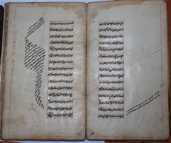 Attributed to Masoud Roumi Rahmettullah - an early 18th century Quran, the Roukka style calligraphic